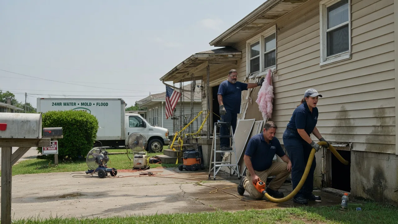 Water Damage Repair in Commerce, MO near me